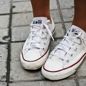 новые белые Converse