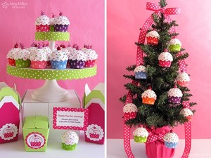 Christmas toys - cupcakes