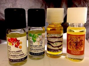 ароматические масла от the body shop