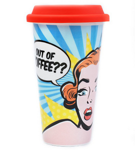 Чашка I Am Not A Paper Cup 'Pop Art' - Wonder Woman