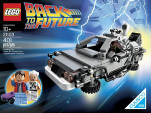 LEGO DeLorean