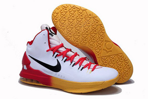 Zoom KD V White-Red/Yellow Gradient Nike Mens Shoes