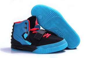 "Solar Red"/Black/Blue Nike Yeezy 2 Sports Sneaker Releasing at For Women - Arriving at retailers