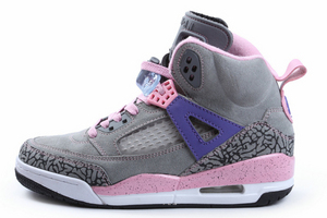 Cool Grey & Liquid Pink/Purple Earth Nike Jordans Spizike Sport Shoes (Updated Release Info) - Release Reminder