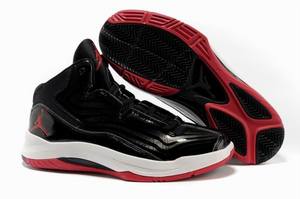 Nike Basketball Shoes - Jordan Aero Mania in Colorways Black/White and Red - Mens