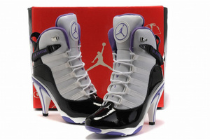 Nike Air Jordan 6Ring Heels White/Black/Purple