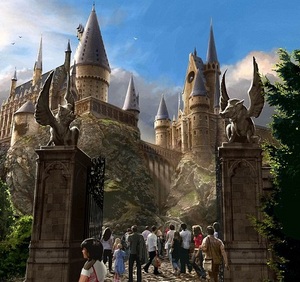 побывать в Wizarding World of Harry Potter