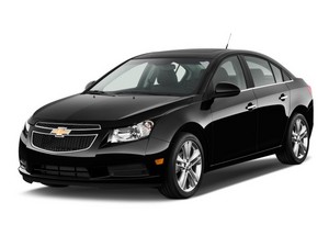 Chevrolet Cruze белая/черная