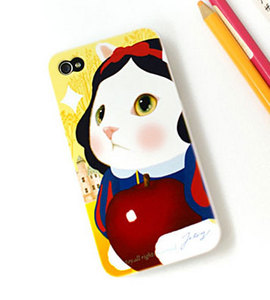 Чехол для iPhone 4 'Choo Choo Mix', дизайн Snow White