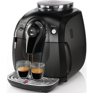 кофемашина Philips Saeco Xsmall Steam Black HD8743/19