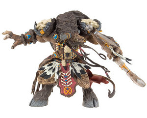 World of Warcraft Series 3 — Korg Highmountain Tauren Hunter Deluxe