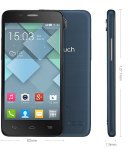 Телефон Alcatel One Touch 6012X Idol Mini Slate