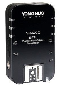 Радиосинхронизатор Yongnuo YN-622C для Canon с поддержкой TTL