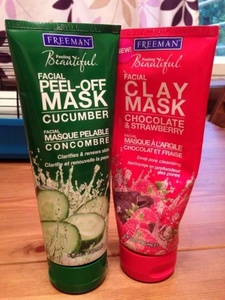 Freeman facial peel-off mask, cucumber