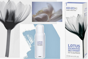 Kenzoki Белый Лотос Мягкий очищающий мусс