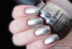 China Glaze Nail Lacquer with hardeners 1223 "Gossip Over Gimlets"