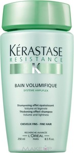 УКРЕПЛЯЮЩИЙ ШАМПУНЬ ДЛЯ ТОНКИХ ВОЛОС - KERASTASE