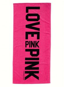 Pink towel