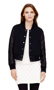 regan leather varsity jacket