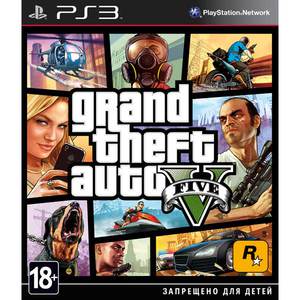 Игра для PS3 Медиа GTA V