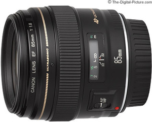 Canon EF 85mm f/1.8 USM Lens