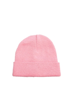 pink  beanie hat