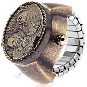 finger ring watch