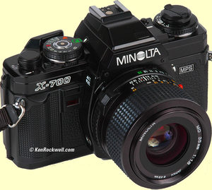 Камера Minolta X-700 (или любую из серии X)