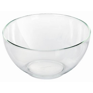 Чаша для салат прозрачная из стекла