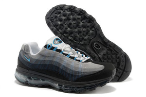 Air Max 95 360 Black Grey White Nike Mens Shoes