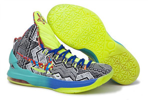 Zoom KD V "What the KD" Neon Nike Mens Shoes