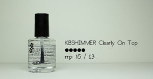 KBShimmer Clearly On Top