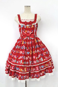 Angelic Pretty  Toy Drops JSK Red