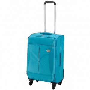 Качественный яркий чемодан для ручной клади