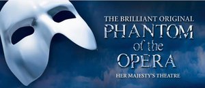 билет на The Phantom of the Opera в Her Majesty’s Theatre