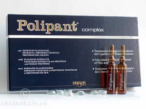 Ампулы для волос Полипант от Диксон