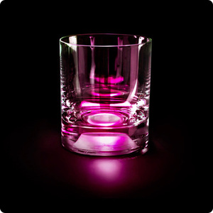 Стакан Люминарус с розовой подсветкой