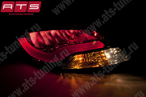 Задние тонированные светодиодные фонари для Hyundai Solaris Sedan