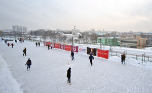каток на крыше