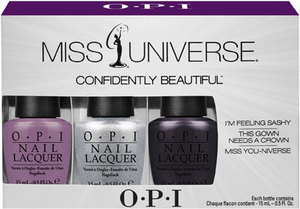 Лимитированный набор лаков для ногтей MISS UNIVERSE от OPI