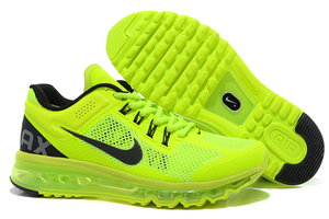 Nike Air Max 2013 - Volt Athletic Shoes New Men Brand