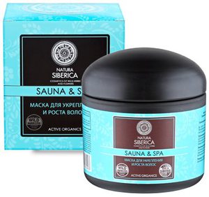 Маска для волос Sauna&Spa для укрепления и роста волос 370ml