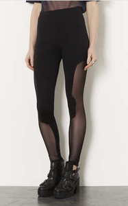 MESH PANEL PONTE LEGGINGS