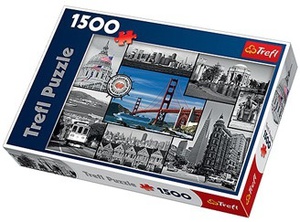 Пазл Trefl Сан-Франциско - коллаж 1500 деталей