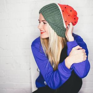 Watermelon beanie