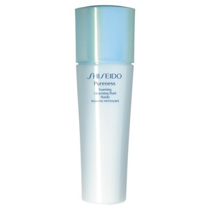 PURENESS Очищающая пенка-флюид Shiseido