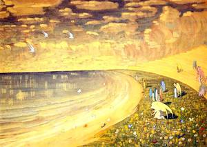 картина-раскраска "Рай" Микалоюс Константинас Чюрленис