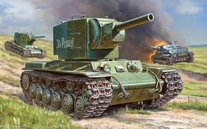 модель танка КВ-2