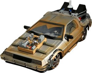 Back to the Future III - DeLorean Time Machine Railroad 1:15