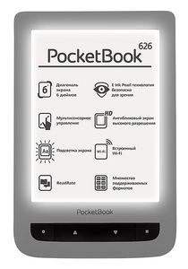 PocketBook 626, серый